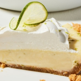 Key Lime Pie made in Jugni restaurant, the best restaurant in Koramangala.